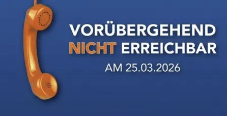 Vorrübergehend nicht erreichbar.